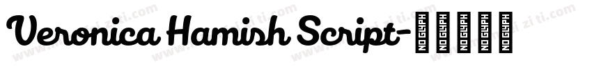 Veronica Hamish Script字体转换